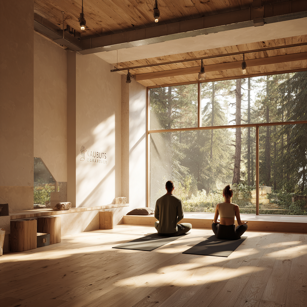 Щастливи йога практикуващи